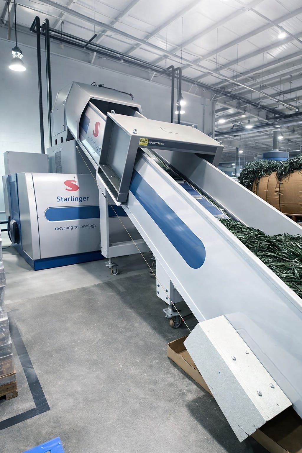 Tufting line interior, Chatsworth Georgia plant