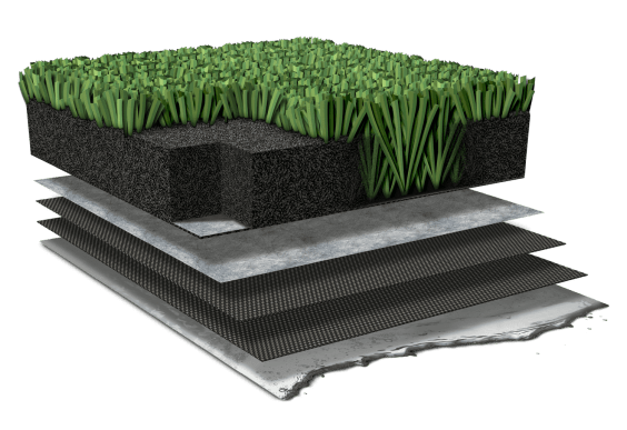 GrandSlam baseball turf system