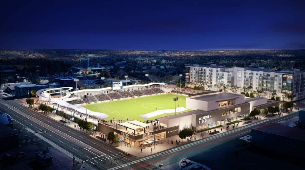 University of Pennsylvania Quakers soccer field, Rhodes Field Philadelphia