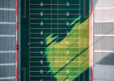 LEAP Grant recipient school celebrating a Sprinturf field install